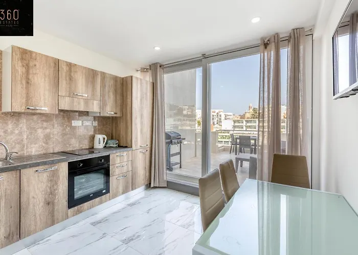 Apartment Beautiful, Spacious With Bbq & Private Terrace By 360 Estates San Ġiljan