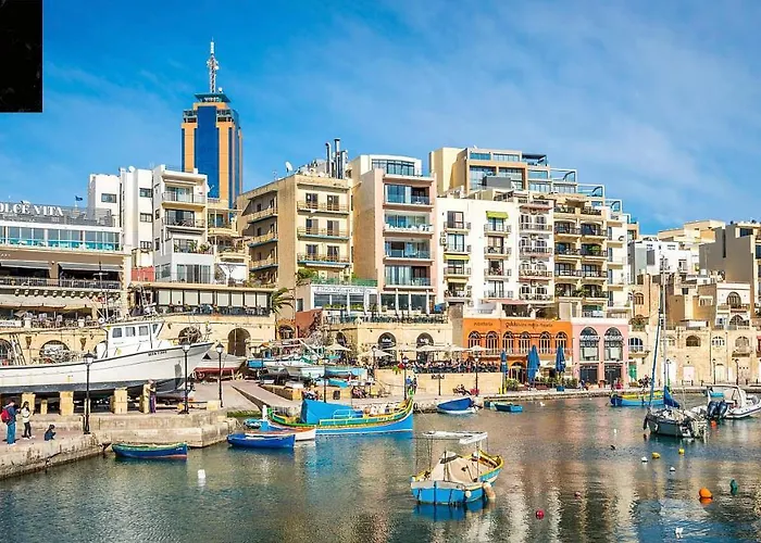 Appartement Beautiful, Spacious With Bbq & Private Terrace By 360 Estates San Ġiljan