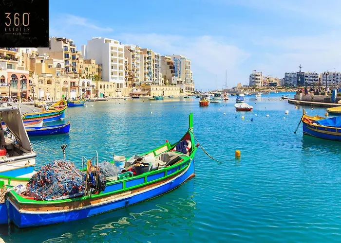 Appartement Beautiful, Spacious With Bbq & Private Terrace By 360 Estates San Ġiljan